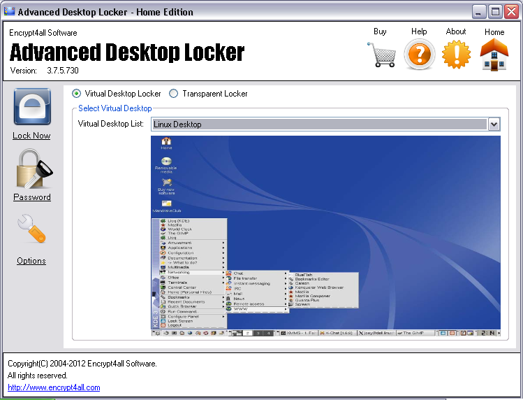 Windows 7 Advanced Desktop Locker 7.1 full